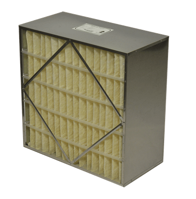 Imagen del filtro de aire tipo caja de Camfil modelo Rigaflo