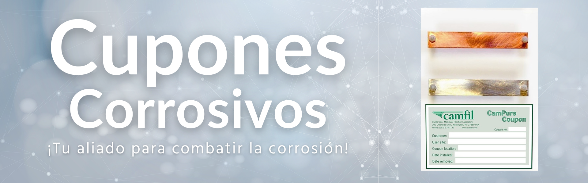 banner cupón corrosivo