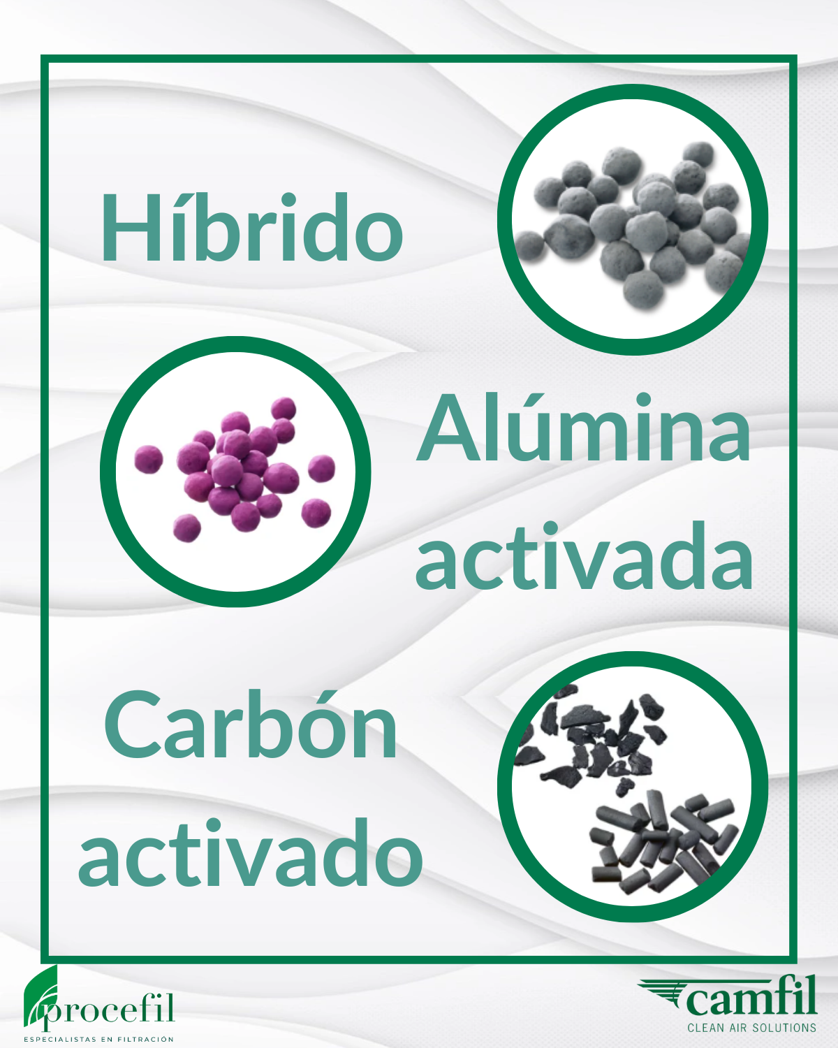 medias filtrantes